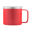 14oz Wide Mouth Stainless Wine Cooler Coffee Cup Coffee Tumbler with Handle