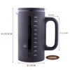 Daily Use Travel Coffee Plunger Personal French Press Steel Cafetiere