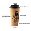 Eco Friendly Cork Made Natural Wood Cafetiere Personalised Name Cute Tumbler Cups Travel Mug
