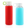 Unique 450ml Restaurant Glassware Tumbler Glass Set Silicone Sleeve Bottle 