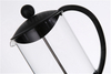 portable french black press coffee maker coffee plunger 500ml