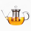 Glass Tea Pot with Strainer Milk Tea Taro Balls Cooked Pot