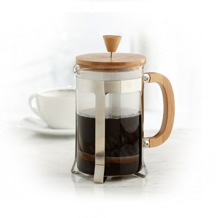 Potrable Coffee Plunger Travel Mug Cold Brew at Home French Press