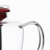 Reusable 800ml Quality Glass Tea Pot Stand Gift Box