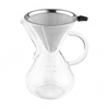 Leak Proof Tea Pot Heat Resistant Glass Tea Pot Holder 850ml