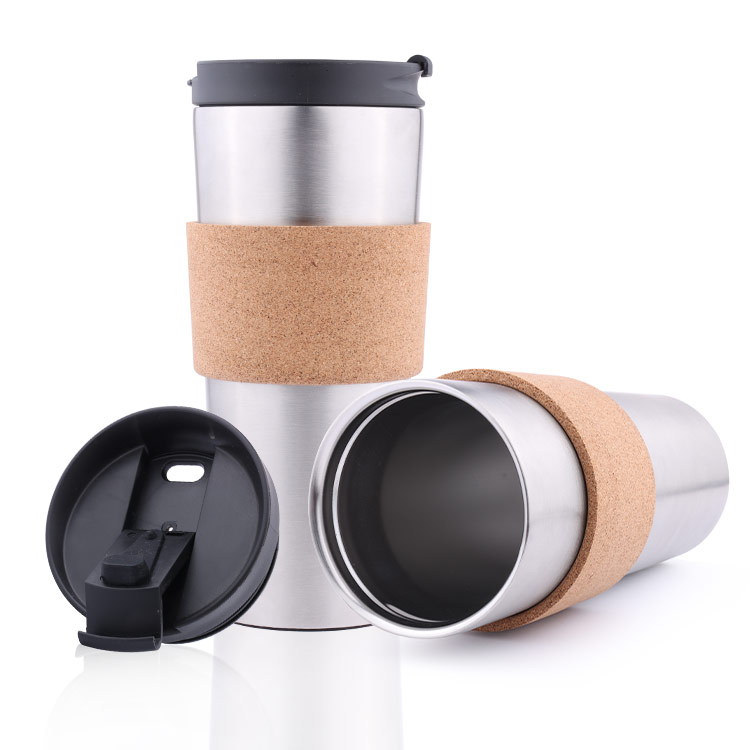Collapsible Reusable Iced Coffee Tumbler Drinking Cup for Travel