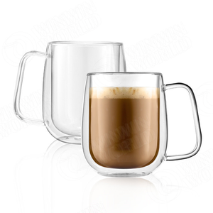Personalised Glass Beer Mug Custom Coffee Cup Tumbler Mug With Bamboo Mug