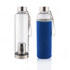 Designer Glassware Water Bottle with Filter Customized Glassware