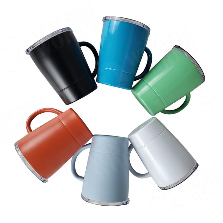 Stainless Steel Tumbler with Handle Double Wall Bulk Tumblers
