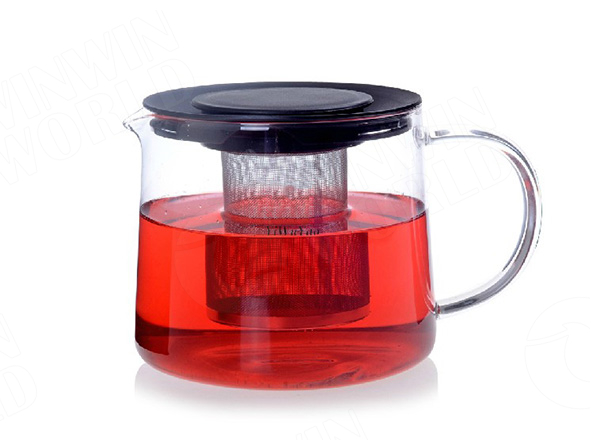 48Oz Tea Pot Coffee Pot Turkish Tea Cups with Infusers
