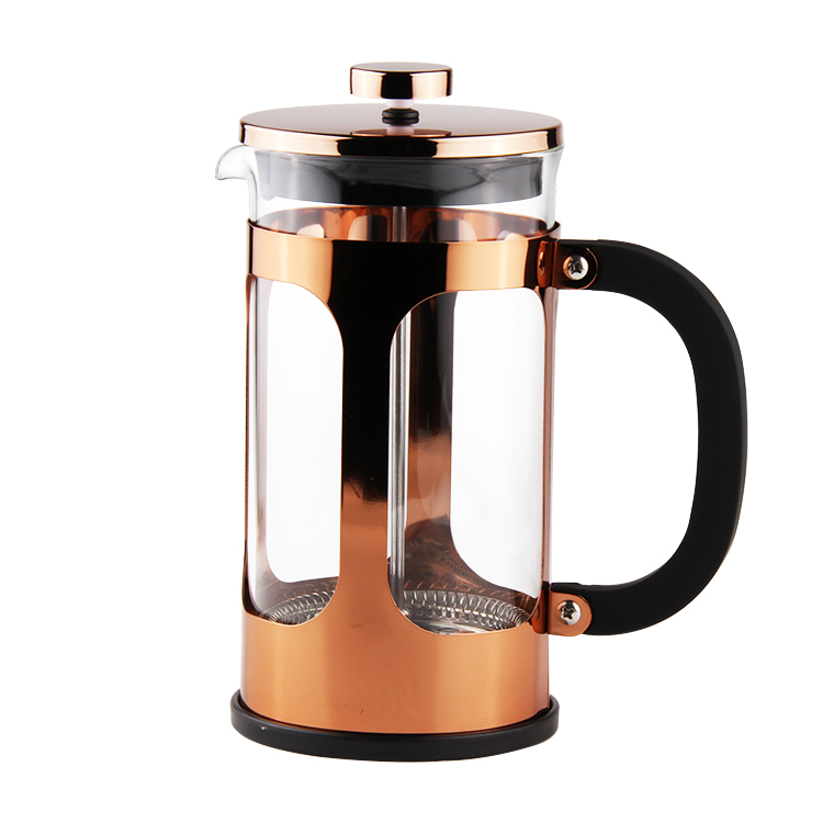 New Item Stainless Steel French Espresso Copper Coffee Maker