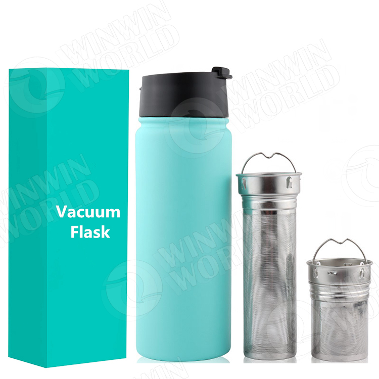 Tea Thermos Large Ultimate series flask 500ml copper acceptable metal vacuum insulated flask