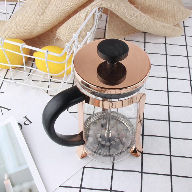 304Stainless Steel Filter 4 Layer Coffee Tea Brew Coffee Maker French Press