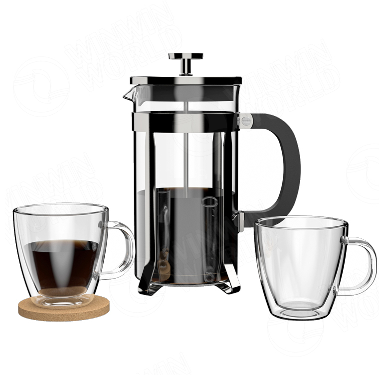 Large Coffee Maker Business Gift Boss Brew Best tasting Coffee Set