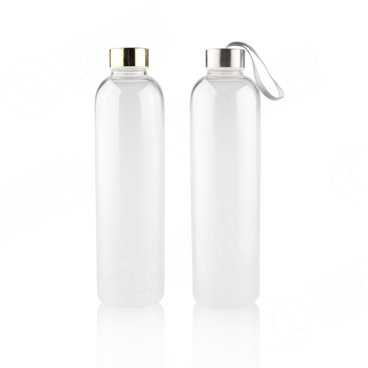 Unbreakable Bulk Glassware Borosilicate Glass Water Bottle 