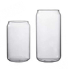 Amazon New Popular Selling Single Wall Cola Can Shape Borosilicate Made Glass Cup For Soda Sparkling Water Drinking