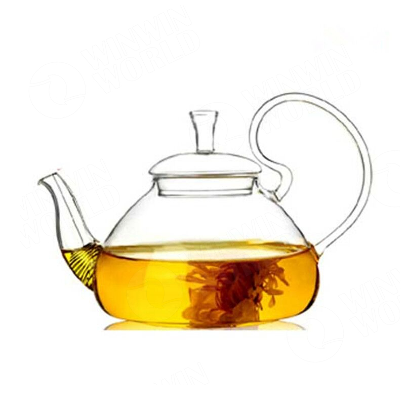 500ml Heat Resistant High Borosilicate Glass Tea Pot with Stanless Steel 304 Infuser