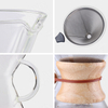 Eco Friendly Tea Pot Flower Desgin Tea Infuser Kettle Pot