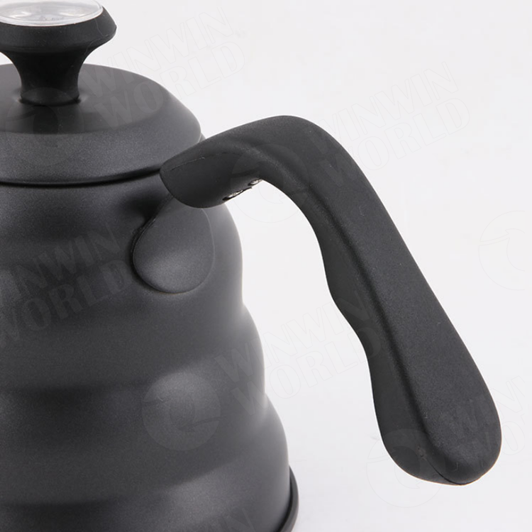 Hot Sale Different Capacity Coating Coffee Pot Stainless Steel Coffee Kettle Drip Electric Coffee Pot With Thermometer